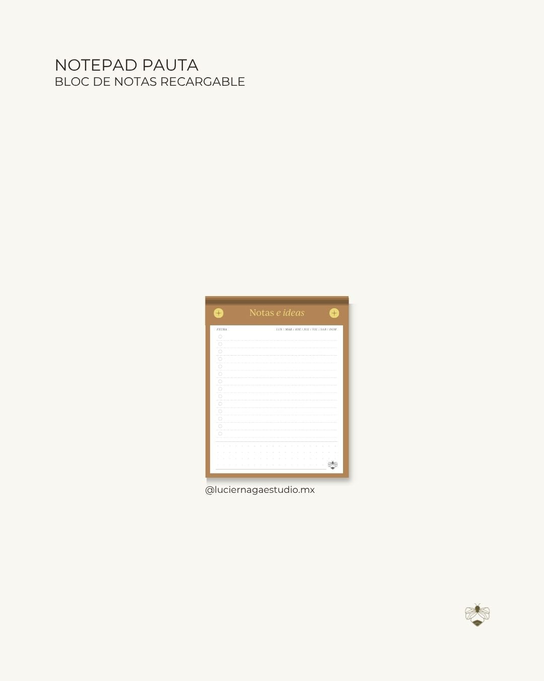 Notepad Pauta