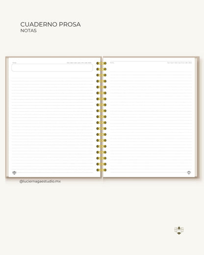Cuaderno Prosa