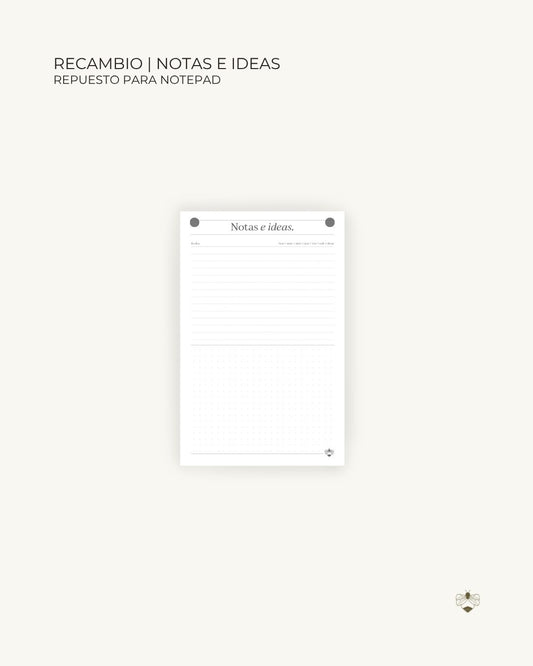 Refill Notepad Deluxe
